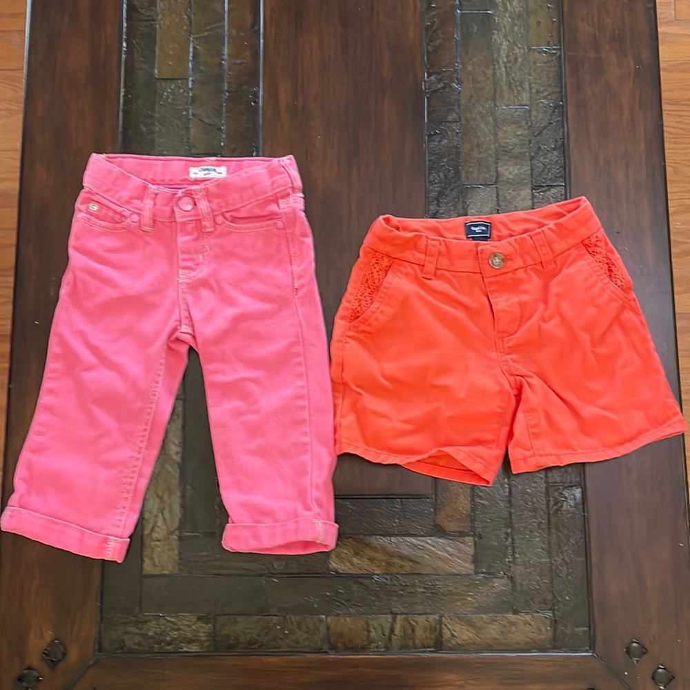LOT of Little Girl’s Capri Pant and Shorts